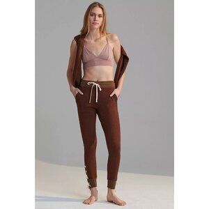 Anthropologie n:Philanthropy Maryl Joggers Lace Up Leg Cotton Terry Small